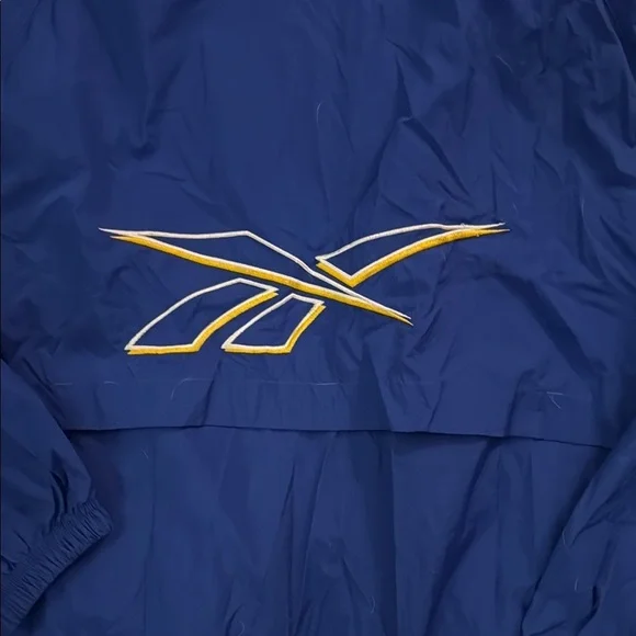 Reebok Blue Windbreaker Jacket - vintage Y2K - Picture 8 of 9